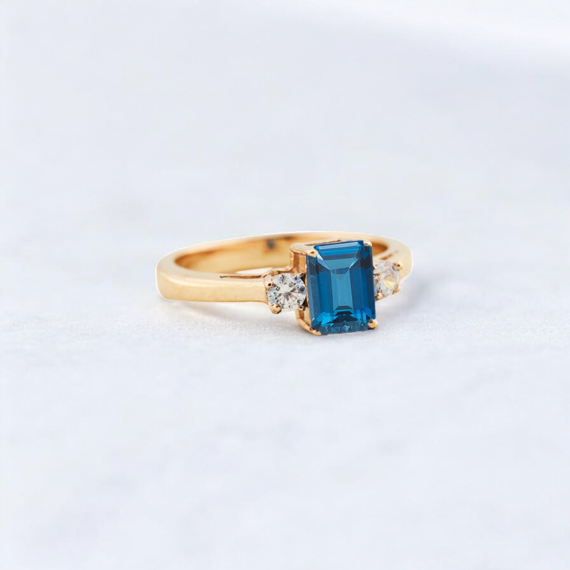 Blue Topaz Women Ring Diamond Wedding Stacking Ring Sterling Silver Bridesmaid Jewelry Birthday Gift For Daughter aThis Blue Topaz Women’s Ring features a stunning gemstone that shines with a vibrant blue hue. Set in luxurious sterling silver, the ring exudes elegance and timeless appeal. Paired with a diamond wedding stacking ring, this set offers a perfect blend of sparkle and sophistication. Ideal as a birthday gift for daughter, this ring set will surely make her feel special and loved. The blue topaz stone represents tranquility and peace, making it a meaningful choice for any occasion. Perfect as a bridesmaid jewelry gift, this set adds a touch of glamour to any wedding day ensemble. The diamond accents on the stacking ring add a subtle yet stunning touch of brilliance. Handcrafted with precision, this sterling silver jewelry set is designed to last and remain a cherished keepsake. A perfect balance of beauty and craftsmanship, making it a standout piece for any jewelry lover. This elegant set can be worn together or separately, offering versatility and style. The blue topaz gemstone adds a unique pop of color, complementing the diamond accents beautifully. A bridesmaid gift that will be treasured long after the wedding, symbolizing friendship and love. Ideal for special occasions, this set makes a thoughtful and lasting gift. The sterling silver setting enhances the beauty of the stones, ensuring a timeless and polished look. A meaningful and stunning gift for anyone who appreciates fine jewelry with a personal touch.