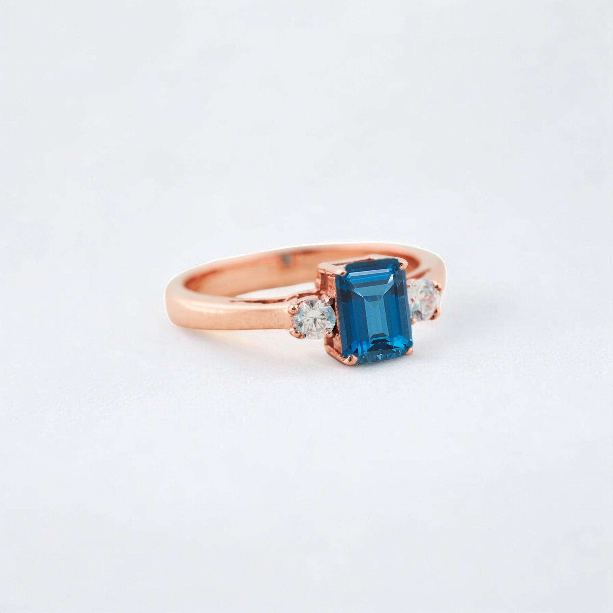 Blue Topaz Women Ring Diamond Wedding Stacking Ring Sterling Silver Bridesmaid Jewelry Birthday Gift For Daughter This Blue Topaz Women’s Ring features a stunning gemstone that shines with a vibrant blue hue. Set in luxurious sterling silver, the ring exudes elegance and timeless appeal. Paired with a diamond wedding stacking ring, this set offers a perfect blend of sparkle and sophistication. Ideal as a birthday gift for daughter, this ring set will surely make her feel special and loved. The blue topaz stone represents tranquility and peace, making it a meaningful choice for any occasion. Perfect as a bridesmaid jewelry gift, this set adds a touch of glamour to any wedding day ensemble. The diamond accents on the stacking ring add a subtle yet stunning touch of brilliance. Handcrafted with precision, this sterling silver jewelry set is designed to last and remain a cherished keepsake. A perfect balance of beauty and craftsmanship, making it a standout piece for any jewelry lover. This elegant set can be worn together or separately, offering versatility and style. The blue topaz gemstone adds a unique pop of color, complementing the diamond accents beautifully. A bridesmaid gift that will be treasured long after the wedding, symbolizing friendship and love. Ideal for special occasions, this set makes a thoughtful and lasting gift. The sterling silver setting enhances the beauty of the stones, ensuring a timeless and polished look. A meaningful and stunning gift for anyone who appreciates fine jewelry with a personal touch.