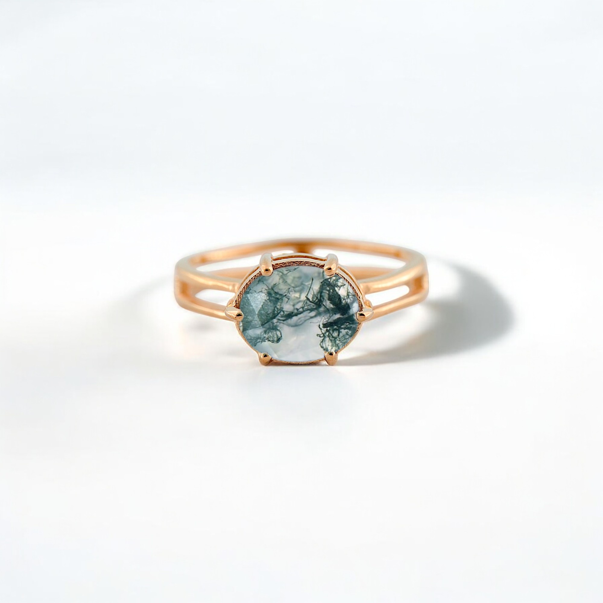 Oval Cut Moss Agate Bridal Wedding Ring Double Band Proposal Engagement Ring Natural Gemstone Proposal Ring 14K White Gold Women Jewelry Christmas Gift For Her oval cut moss agate ring, moss agate bridal ring, double band engagement ring, moss agate proposal ring, natural gemstone wedding ring, 14K white gold ring, women’s gemstone jewelry, nature inspired engagement ring, earthy wedding ring, fine moss agate jewelry, Christmas gift ring, oval gemstone engagement ring, boho bridal jewelry, unique proposal ring, gift for her